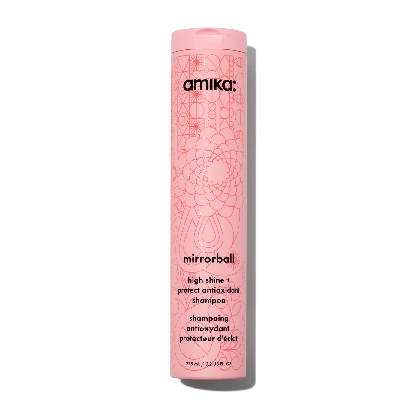 Amika mirrorball high shine + protect antioxidant shampoo