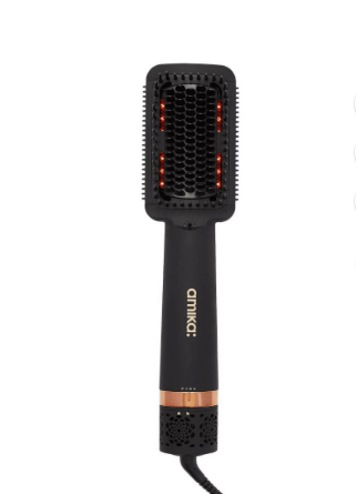 Amika Double Agent 2-in-1 Straightening Blow Dryer Brush