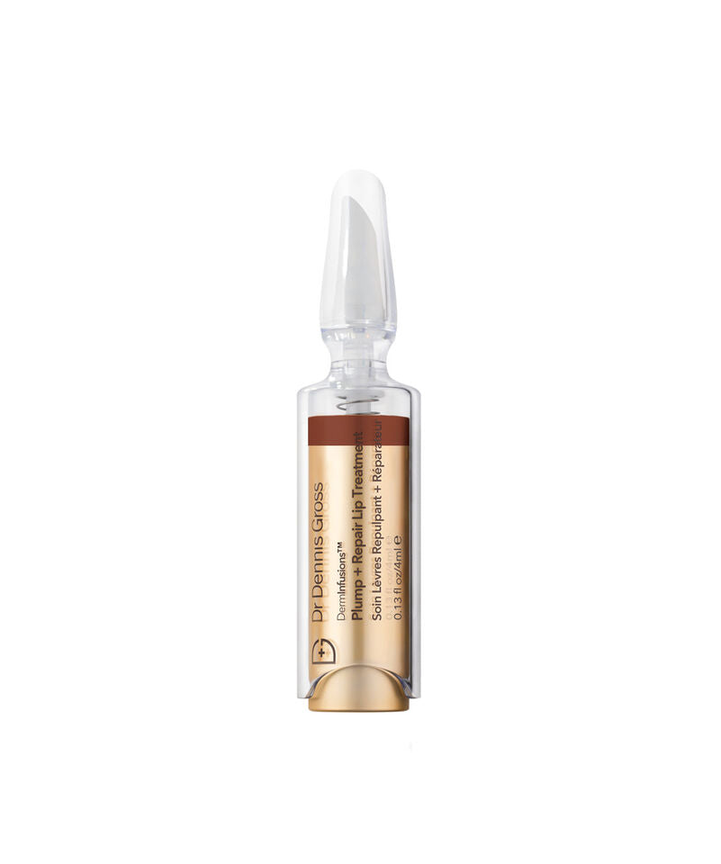 Dr. Dennis Gross DermInfusions™ Plump + Repair Peptide Lip Treatment Tint - Brown