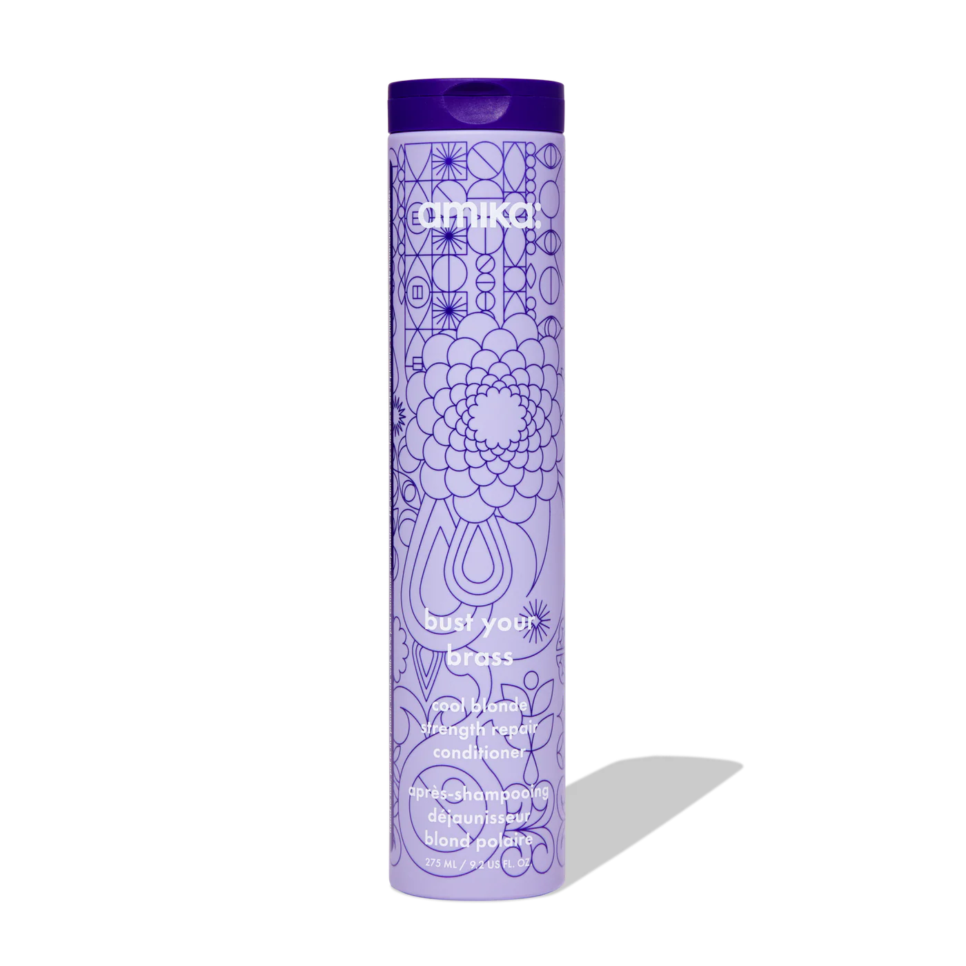 Amika bust your brass cool blonde strength repair conditioner