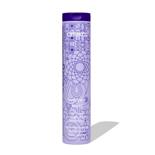 Amika bust your brass cool blonde strength repair conditioner