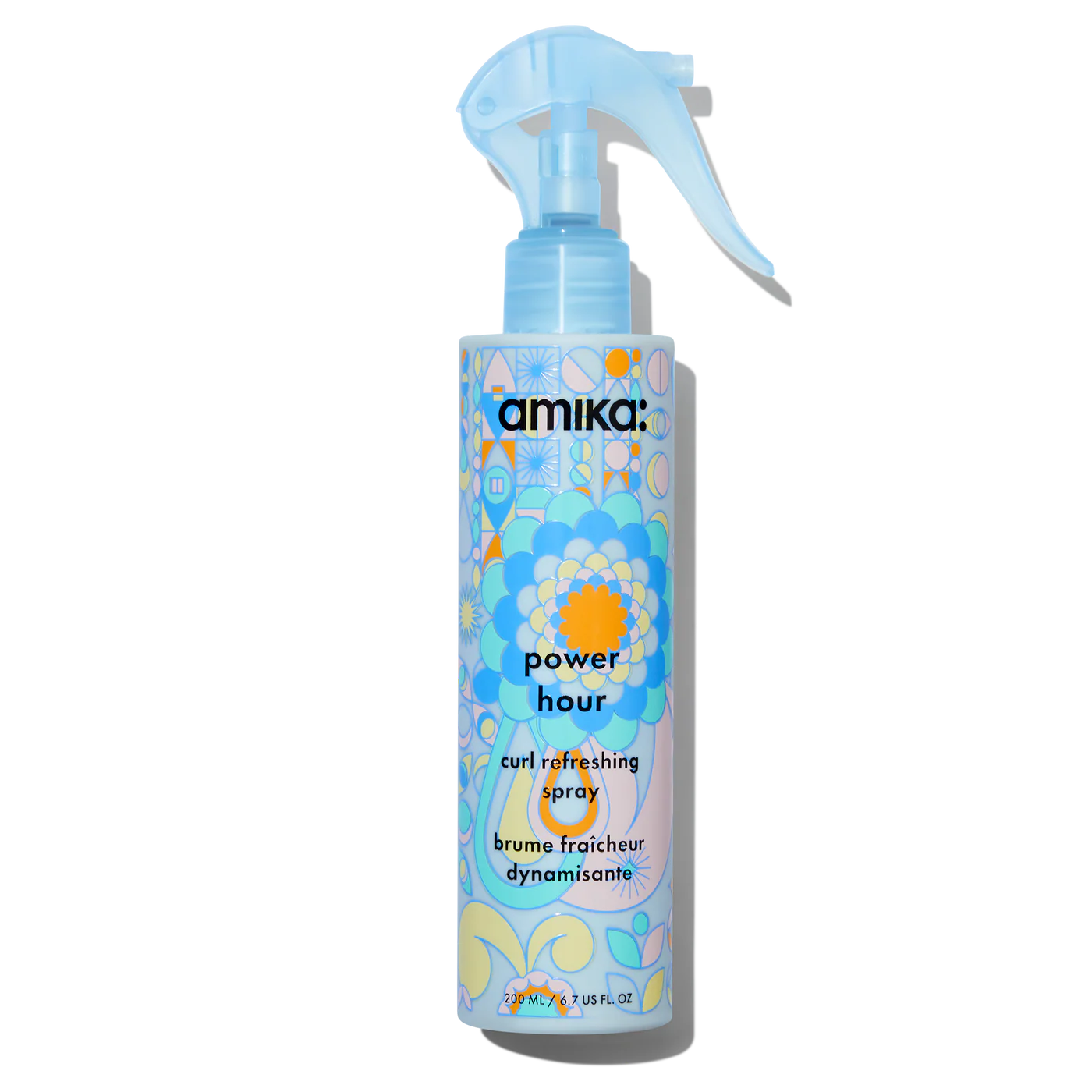 Amika power hour curl hair refreshing spray